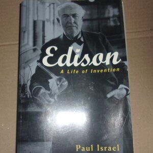 Edison The Life Of Invention By Paul Israel Book